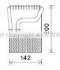 AVA QUALITY COOLING BWV433 Evaporator, air conditioning